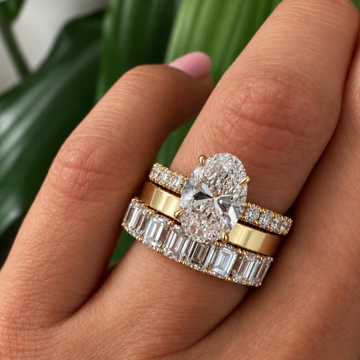 Grown Diamond Engagement Ring