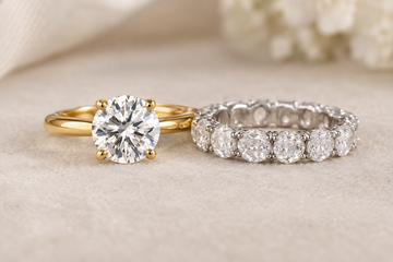 Can You Mix Lab Grown Bands with a Natural Diamond Engagement Ring?