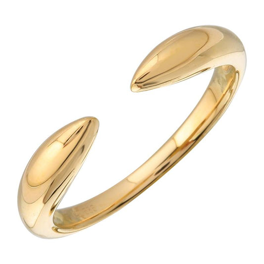 14k Yellow Gold Claw Ring