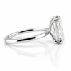 14k White Gold 2.00ct Lab Grown Radiant Diamond Solitaire Engagement Ring