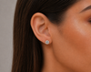 14k Yellow Gold Lab Grown Round Diamond Stud Earrings 1.00ctw
