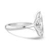 18k White Gold 3.00ct Lab Grown Marquise Diamond Solitaire Engagement Ring