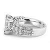 14k White Gold 3.00ct Round Diamond Engagement Ring