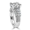 14k White Gold 3.00ct Round Diamond Engagement Ring