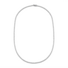 14k White Gold Classic Diamond Tennis Necklace 8.50ctw