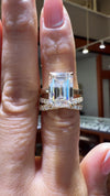 18k Yellow Gold Criss Cross Infinity Diamond Band 1.00ctw